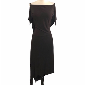 YYigal Cocktail Off The Shoulder Brown‎ Dress 2